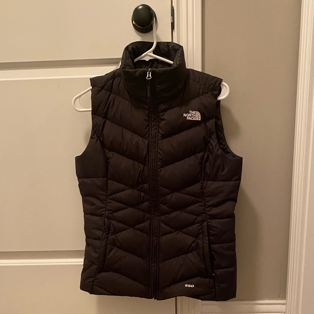 The North Face 550 Black Down Vest